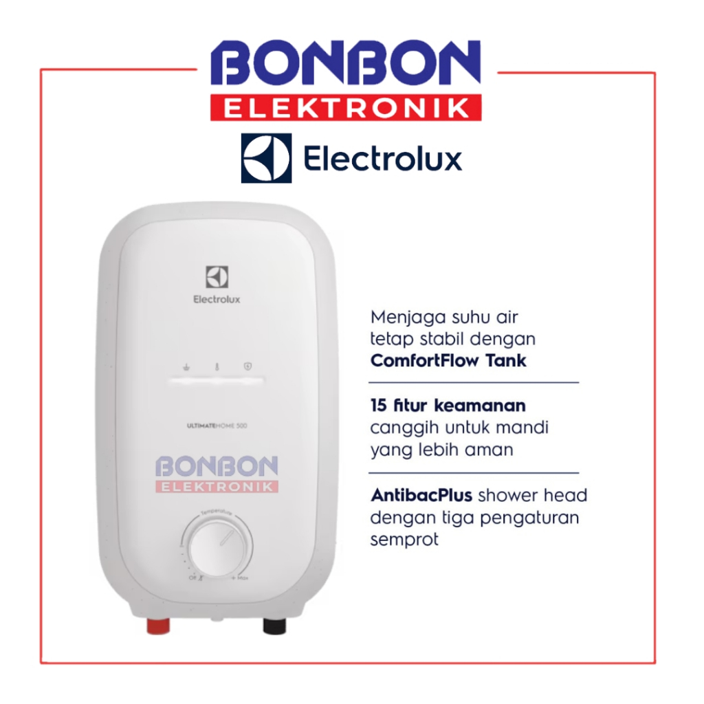 Electrolux EWE241QX-W4 Pemanas Air Instan Listrik Putih Keramik