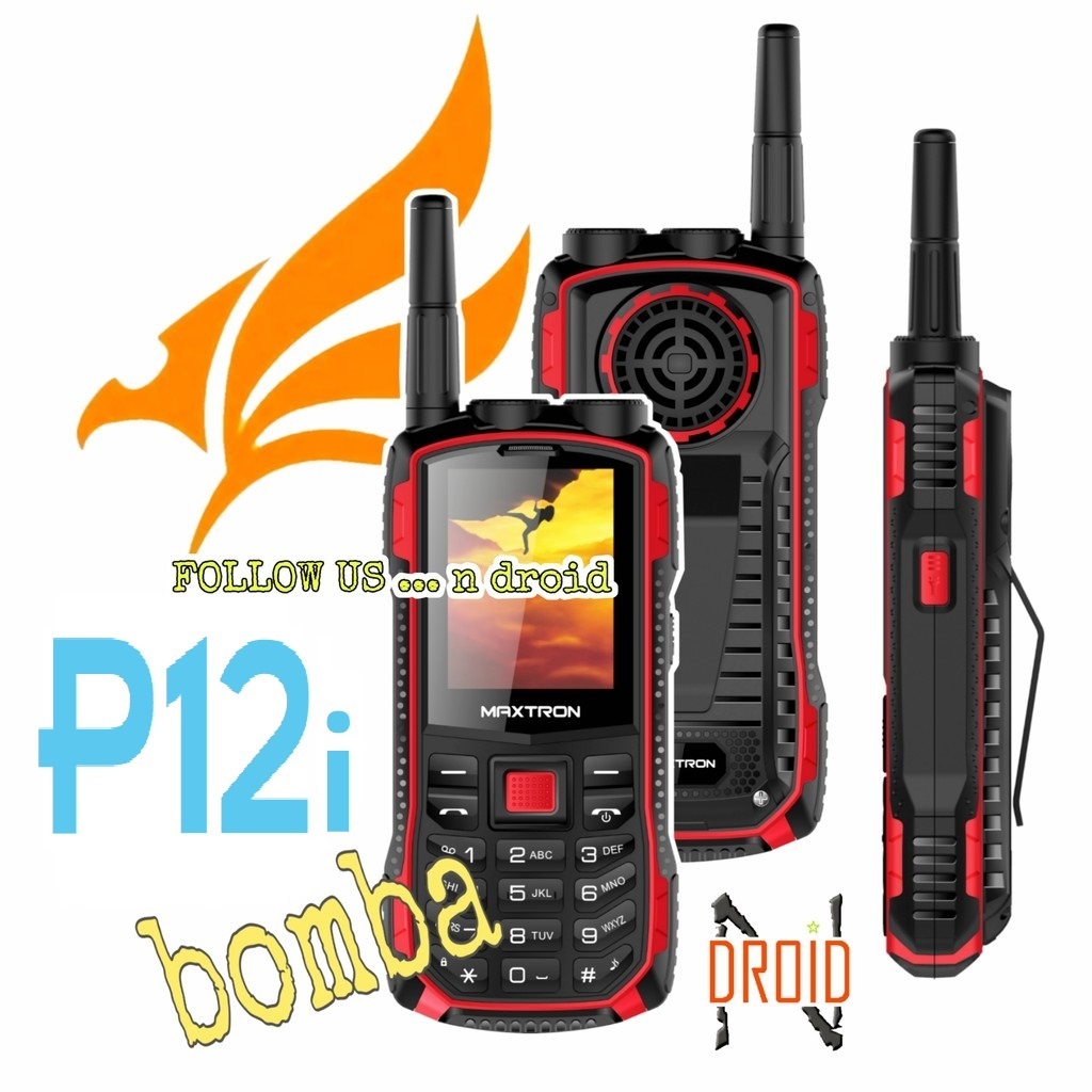 X61_ Maxtron P12I Bomba - Hp Antena - Hp Powerbank Bluetooth Speaker - Hp Maxtron P12 I