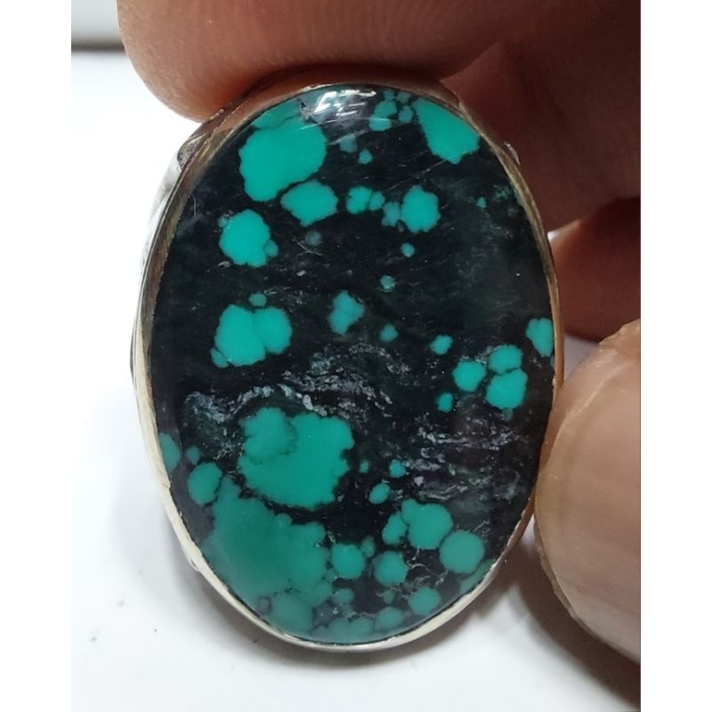 PIRUS HUBEI XINJIANG HIJAU TOSCA SAKRAL EST DIM 25x18 RING 10