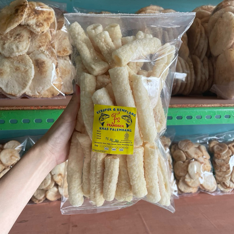 

KERUPUK PIPA 200gr KERUPUK PALEMBANG