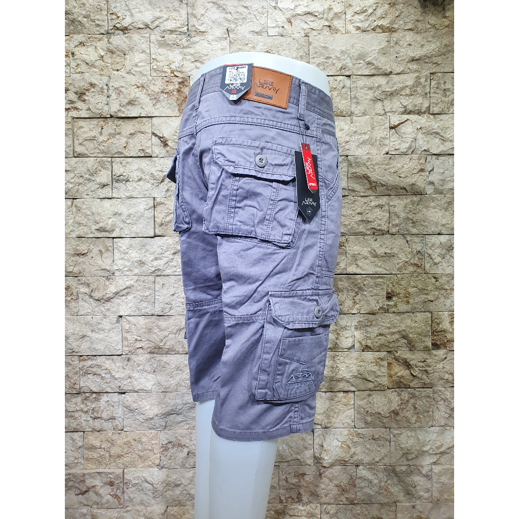 LEE ARMY - Celana Pendek Cargo Original/Celana Pendek Pria