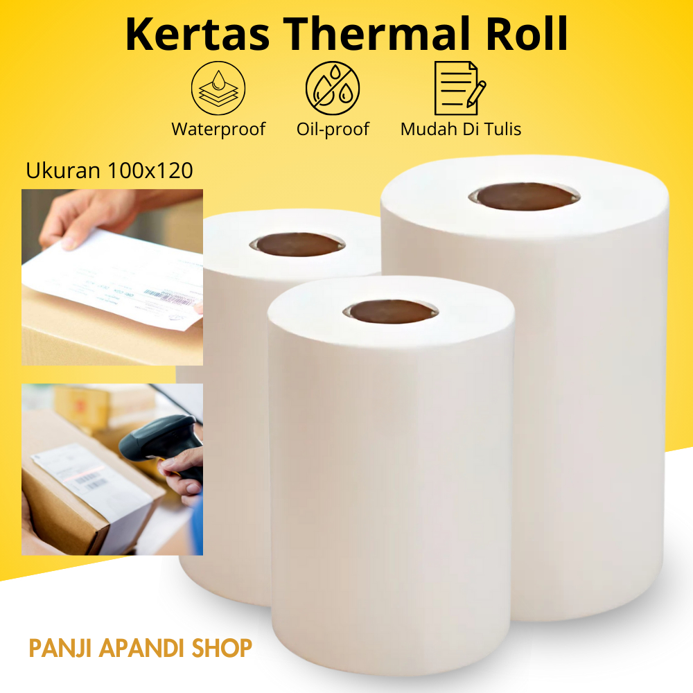 

Label Thermal 100x120mm 250 Lembar Kertas Resi Printer Barcode Shopee Pengiriman Murah Berkualitas