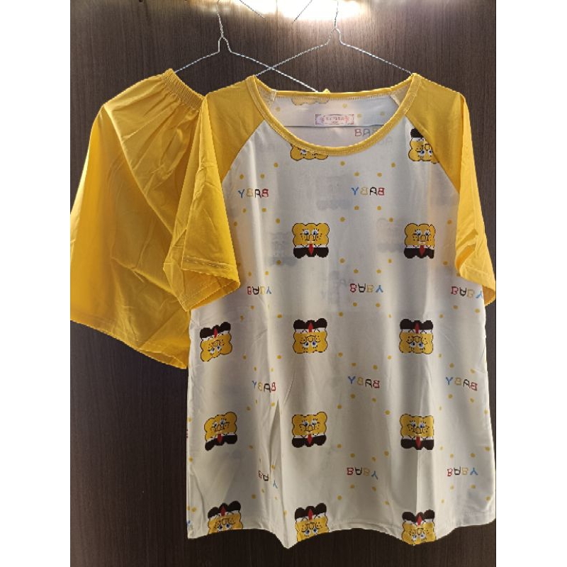 New Setelan Spongebob Import