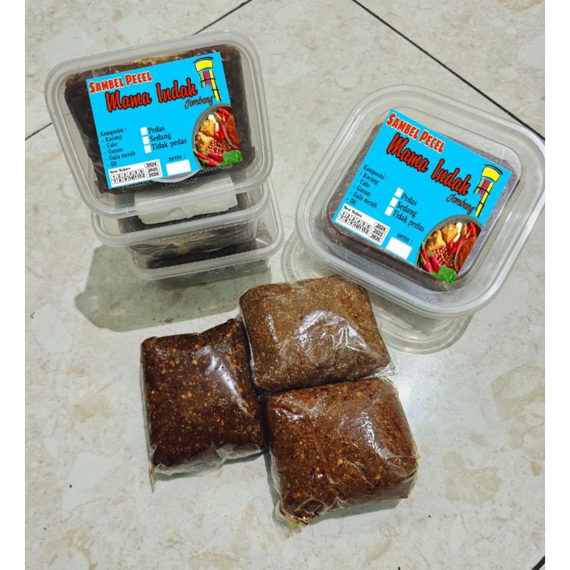 

Sambel Pecel Mama Indah 750 gr tanpa bahan pengawet