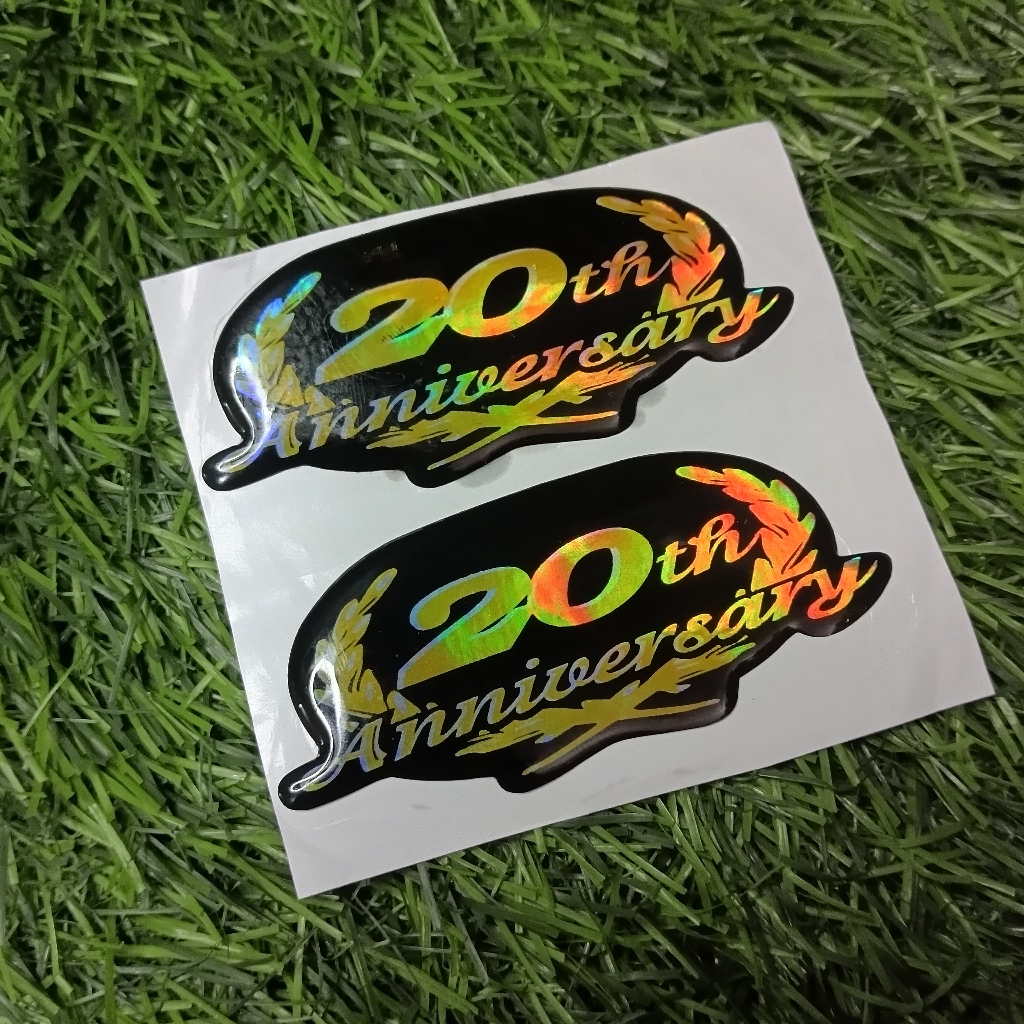 EMBLEM BOX AKI RX KING SE ANIVERSARY 20TH ANIVERSARRY RX KING SE 2003 GOLD