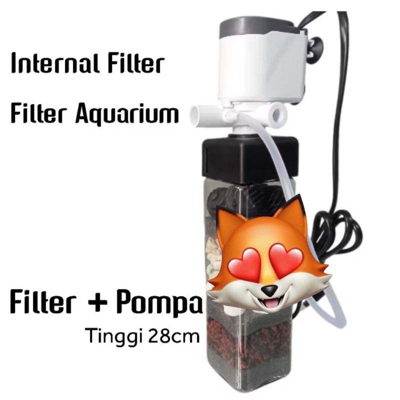 Internal Filter Aquarium Pompa Celup PH 1200