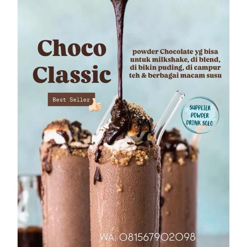 

Nycyta Home Powder Drink Choco Classic 500 Gr / Bubuk Minuman Rasa Coklat