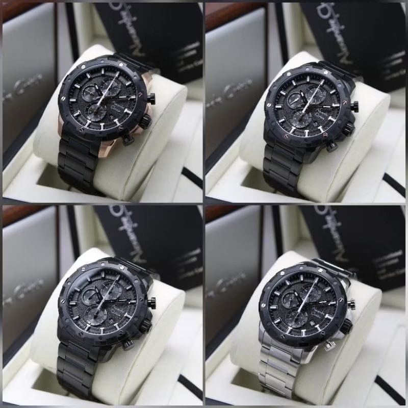 jam tangan pria alexandre christie 6602 / 6602MC original