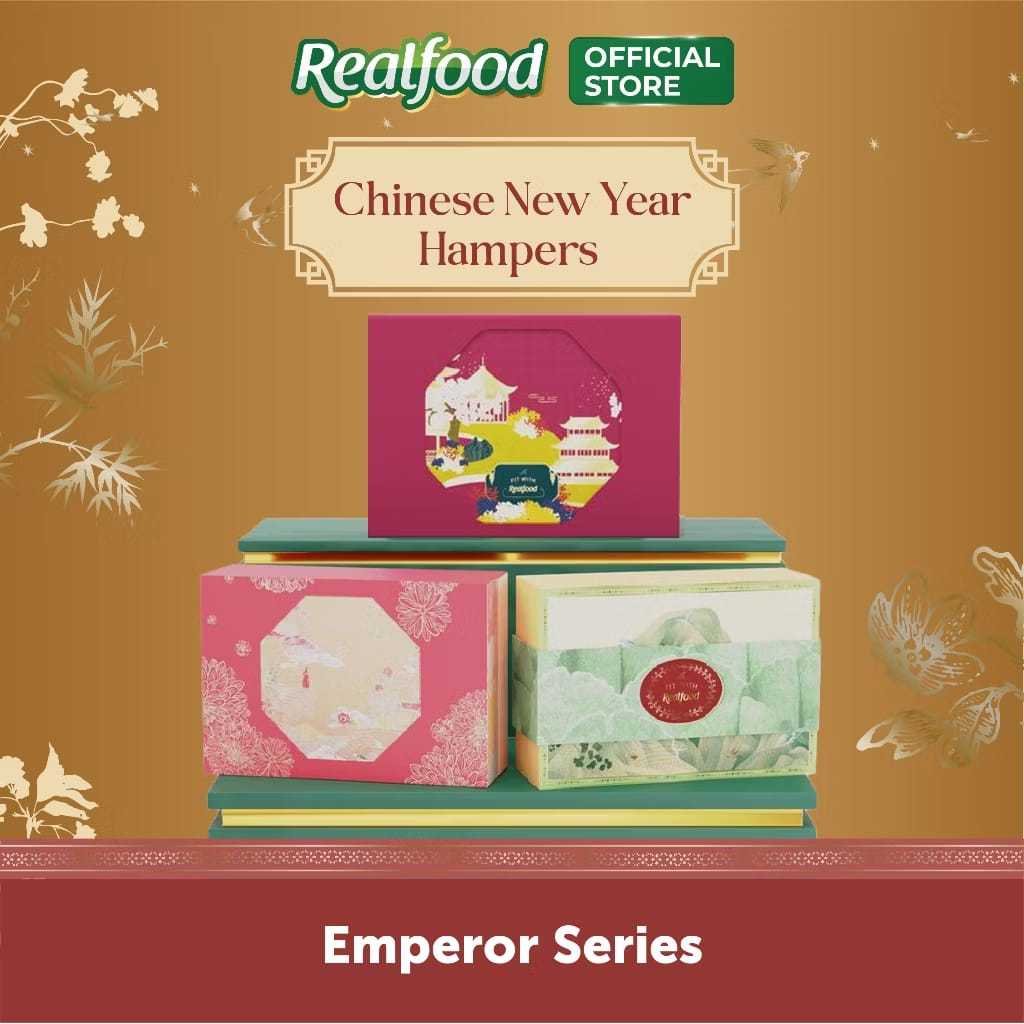 

Realfood Chinese New Year Hampers - Emperor Series l Stay Fit 9 Jar