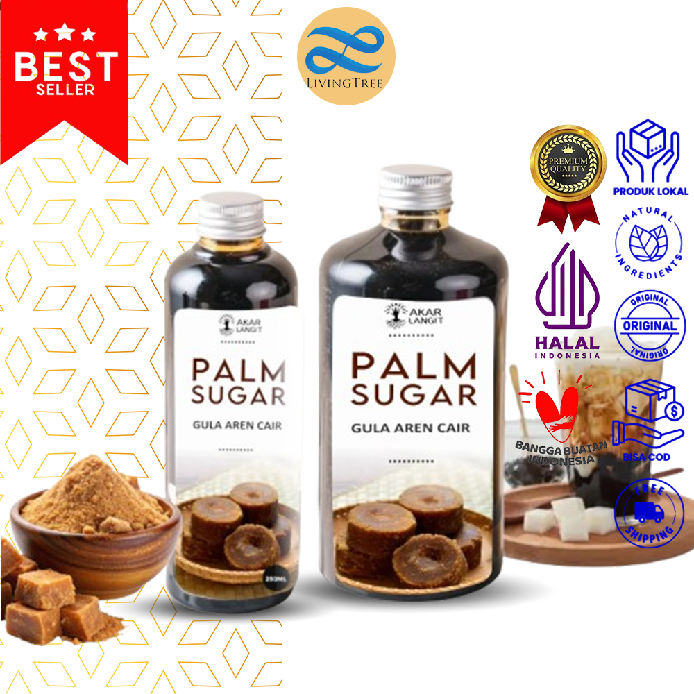 

Gula Aren Cair / Liquid Palm Sugar 250ml Akarlangit
