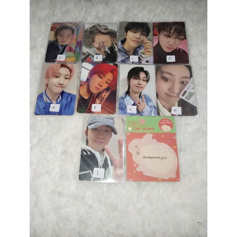 [BACA DESK] READYSTOCK PHOTOCARD OFFICIAL SEVENTEEN THE8 MINGHAO HAO YZY LD BEATROAD FANSIGN FTS FML