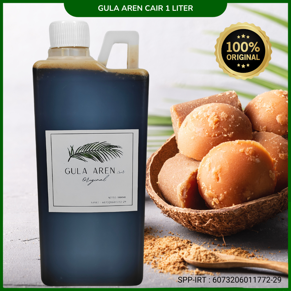 

Gula Aren Cair Murni Tanpa Campuran 1 Liter Premium Kental