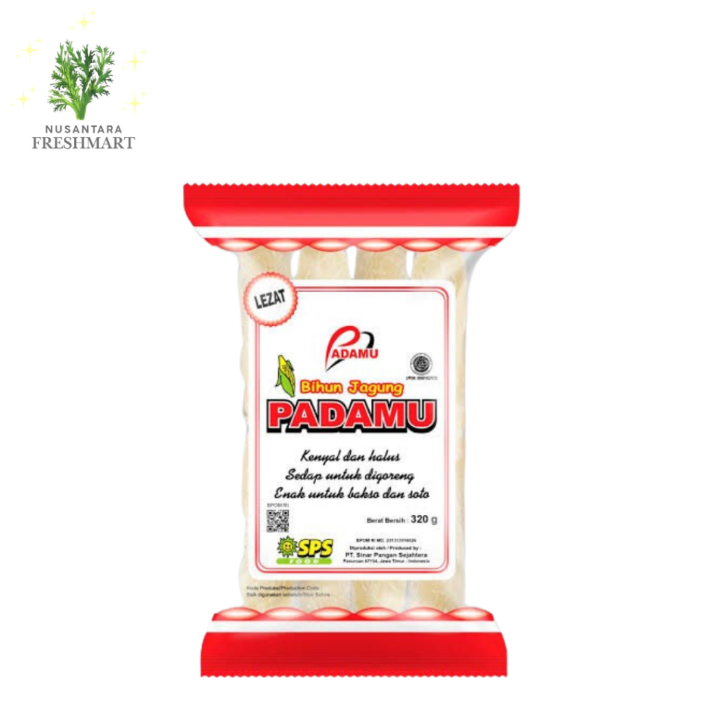 

[Nusantara Freshmart] Bihun Jagung Padamu Merah 320gr - 1 Pack