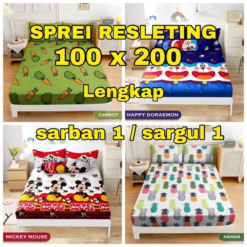 Sarung kasur 100x200 sprei resleting 100x200sarung kasur busa resleting 100x200 sarung kasur resleti