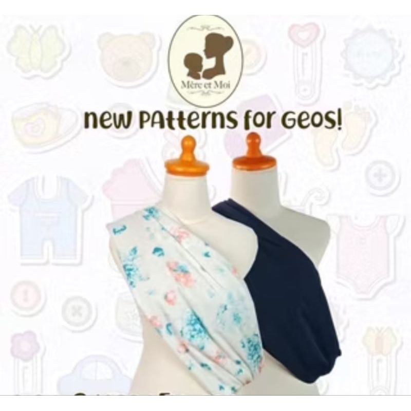 Preloved kain gendong Mere et Moi motif