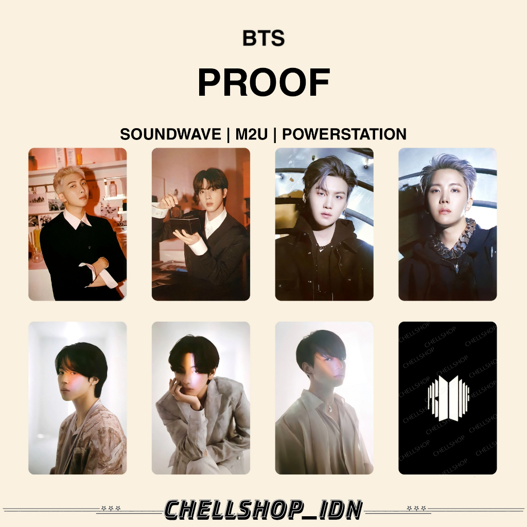 PHOTOCARD PROOF LUCKY DRAW