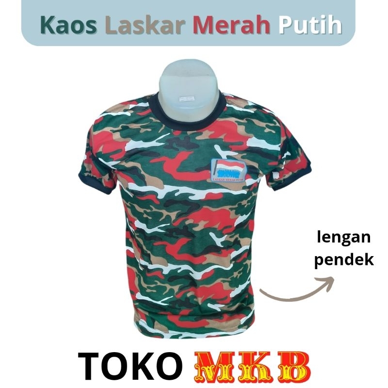Kaos Laskar Merah Putih