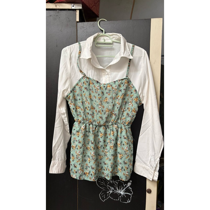 Blouse Bunga Korea