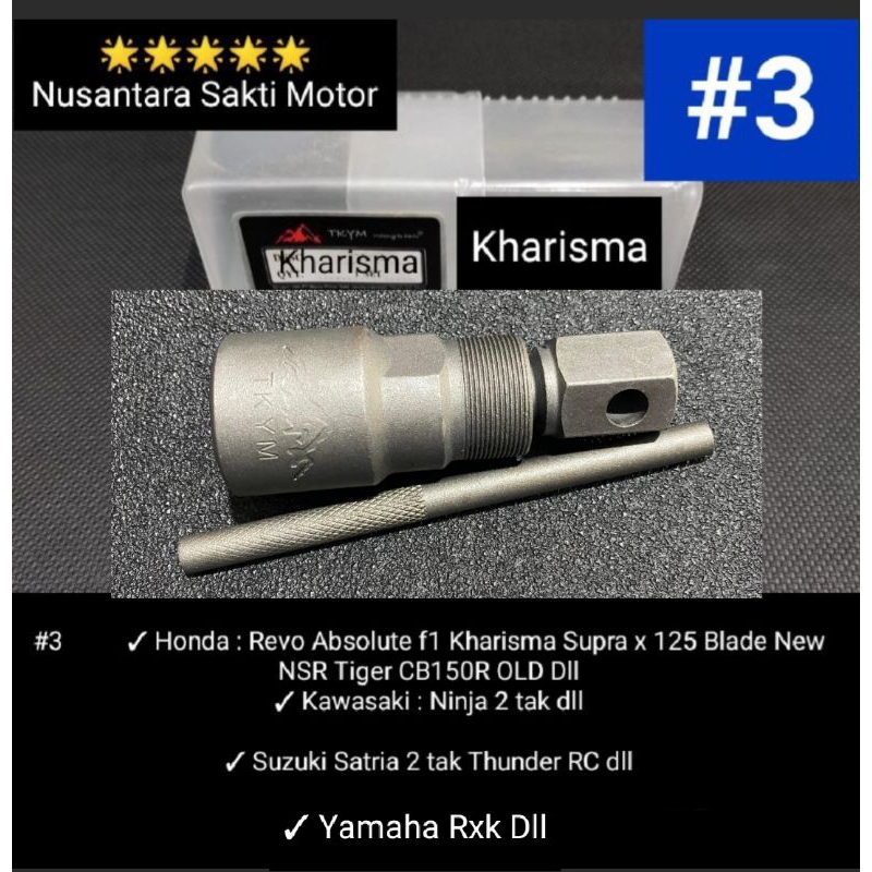 #3 treker tarik magnet mahnet magnit karisma kharisma kph Revo absolute blade