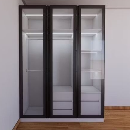 lemari pakaian alumunium acp lemari anti rayap lemari anti air lemari mewah lemari modern lemari pin