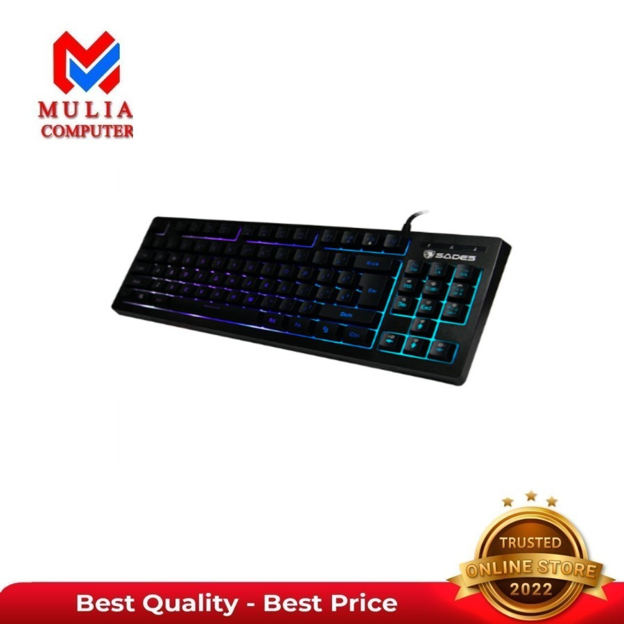 KEYBOARD GAMING SADES MEMBRANE TKL SABRE