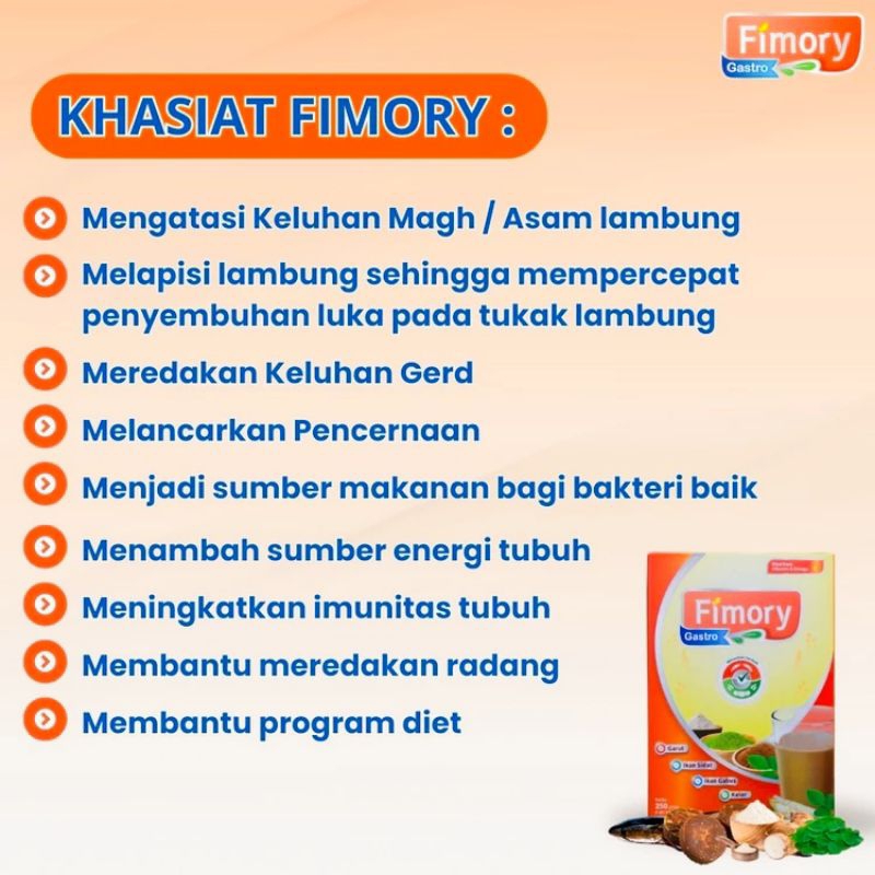 

QH Fimory Minuman Sereal Umbi Garut Bantu Atasi Asam Lambung dan Gerd