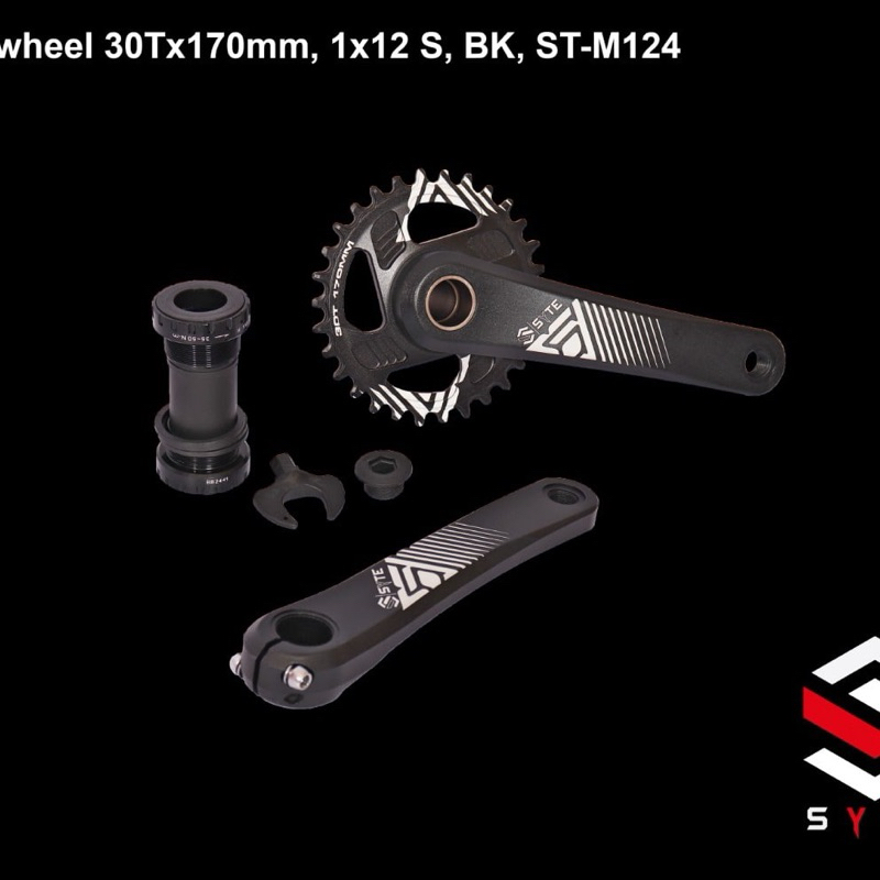 5fasahanam - single crank gir depan 30t hollow alloy sepeda mtb downhill racing