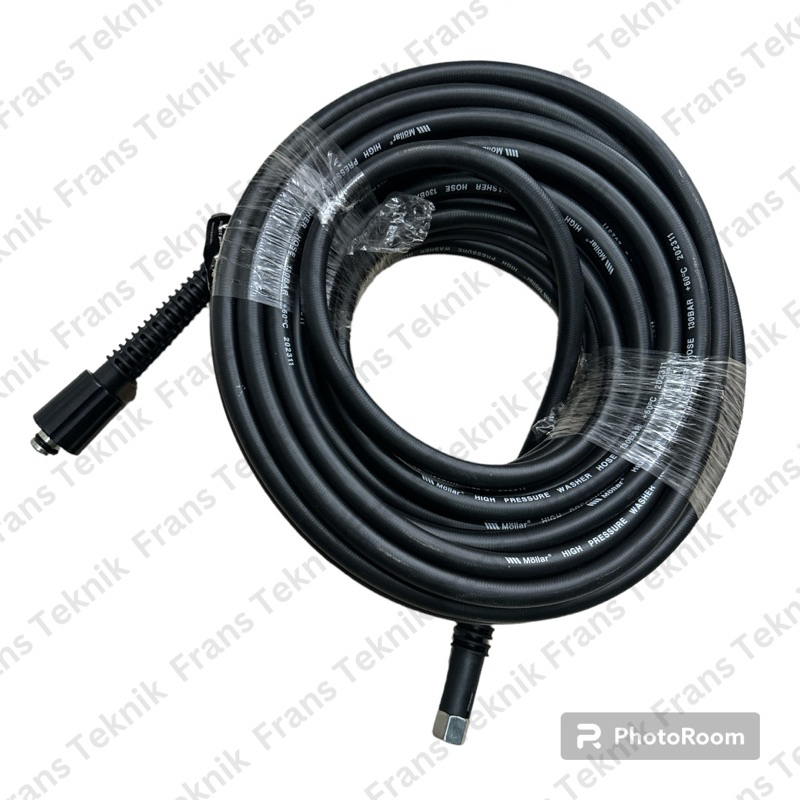 Selang Jet Cleaner 15M Mesin Steam Cuci Mobil Motor 15 Mt/ Meter Mollar Hose High Pressure/ MOLLAR S