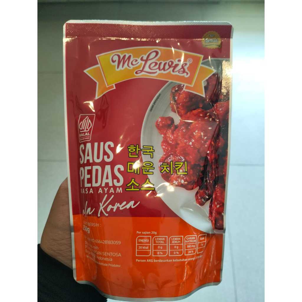 

MC LEWIS SAUS PEDAS ALA KOREA 250 GR