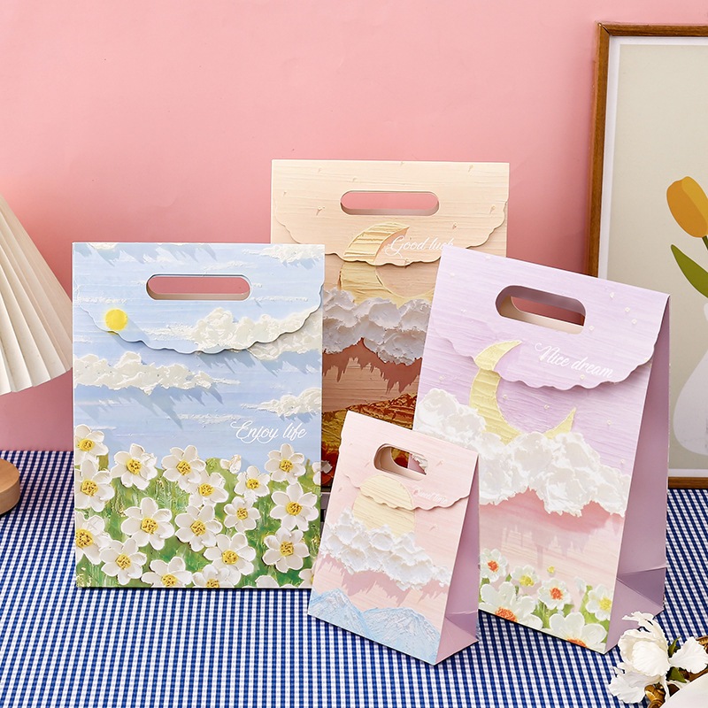 

Paper Bag Motif Tutup Bunga Pemandangan Sunset Goodie Bag Hadiah Hamper Suvenir