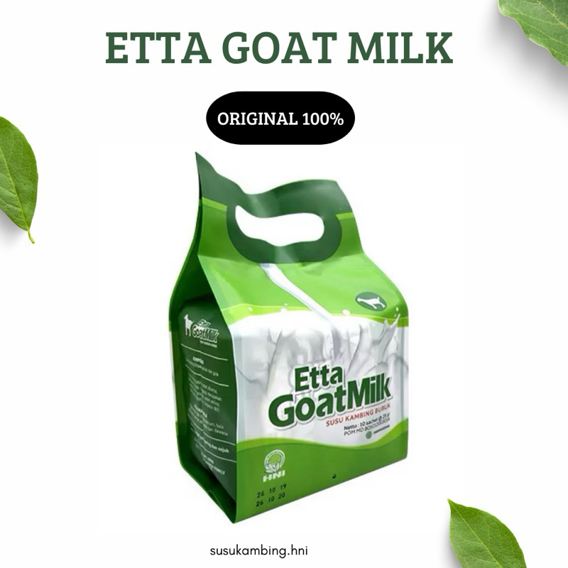 

Etta Goat Milk Hni Hpai Susu Kambing Ettawa Original Hni Hpai