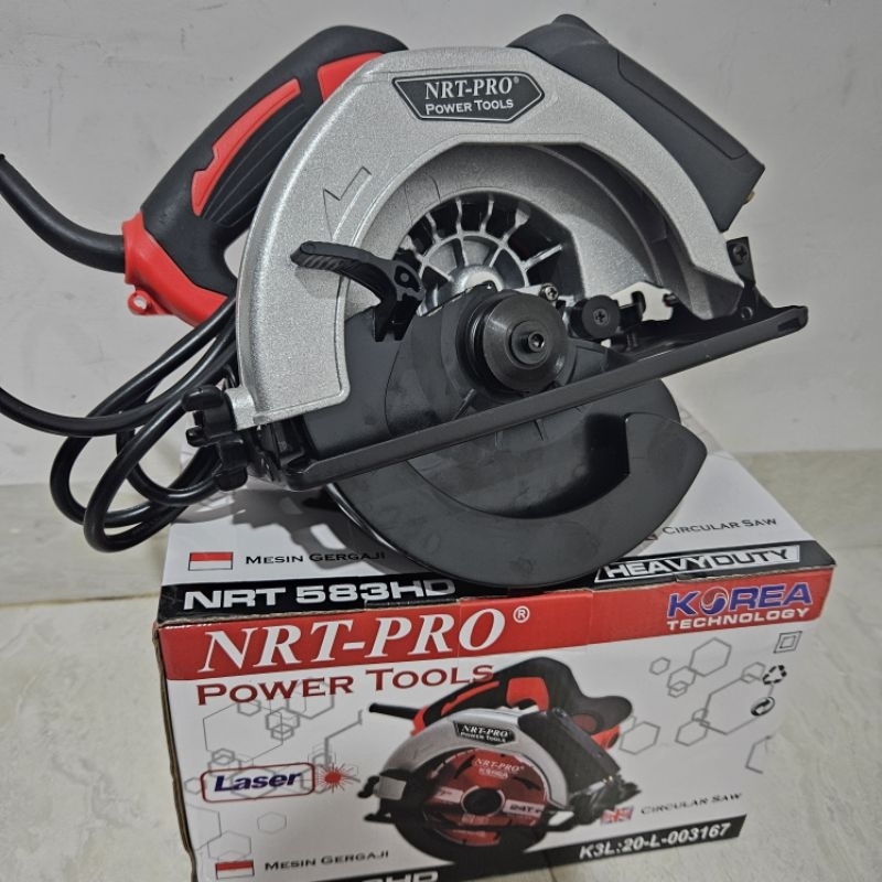 Mesin Gergaji Kayu NRT-PRO NRT 583 HD Circular Saw Putra Inti