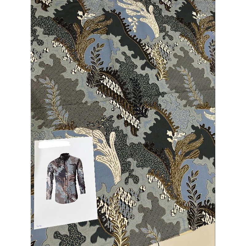Bahan batik katun baju laki laki | kemeja batik pria | bahan batik katun pola pria | batik couple