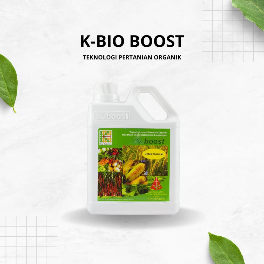 K-BioBoost Pupuk Cair Organik Hayati K-Link (1 Liter) Pupuk Tumbuhan dan Hewan Pertanian Peternakan