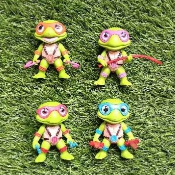 Action Figure Ninja Turtles TMNT isi 4pcs