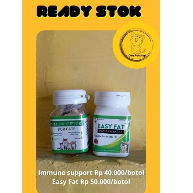suplemen vitamin penggemuk kucing