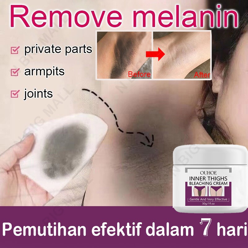 pemutih Krim Pemutih Ketiak Cream Underarm Whitening Cream Pemutih Selangkangan dan Ketia  pemutih g