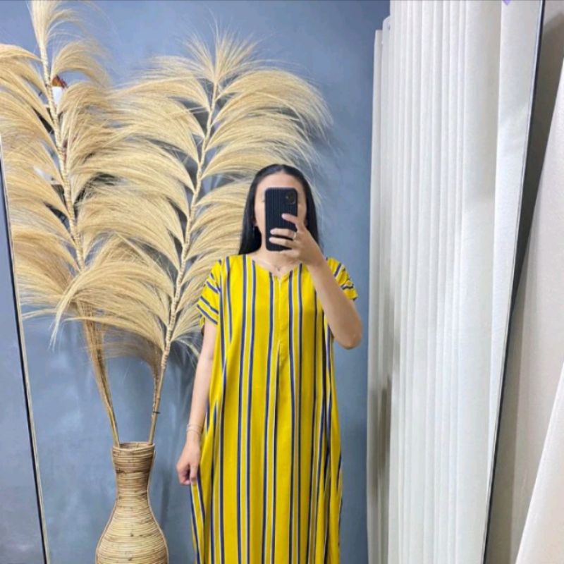 Daster motif Pendek Busui Kekinian Panjang Selutut