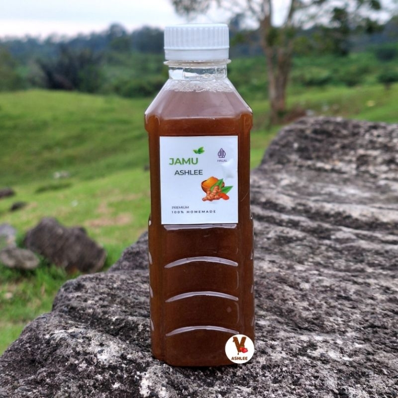 

Jamu Ashlee 320ml - Sambiloto / Sambiroto - Atasi Gatal-Gatal Darah Kotor