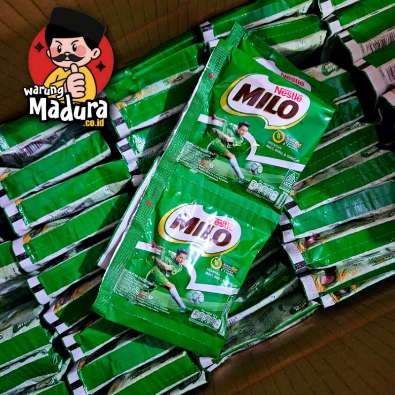 

SUSU MILO SACHET 22 GRAM / 1 RENTENG