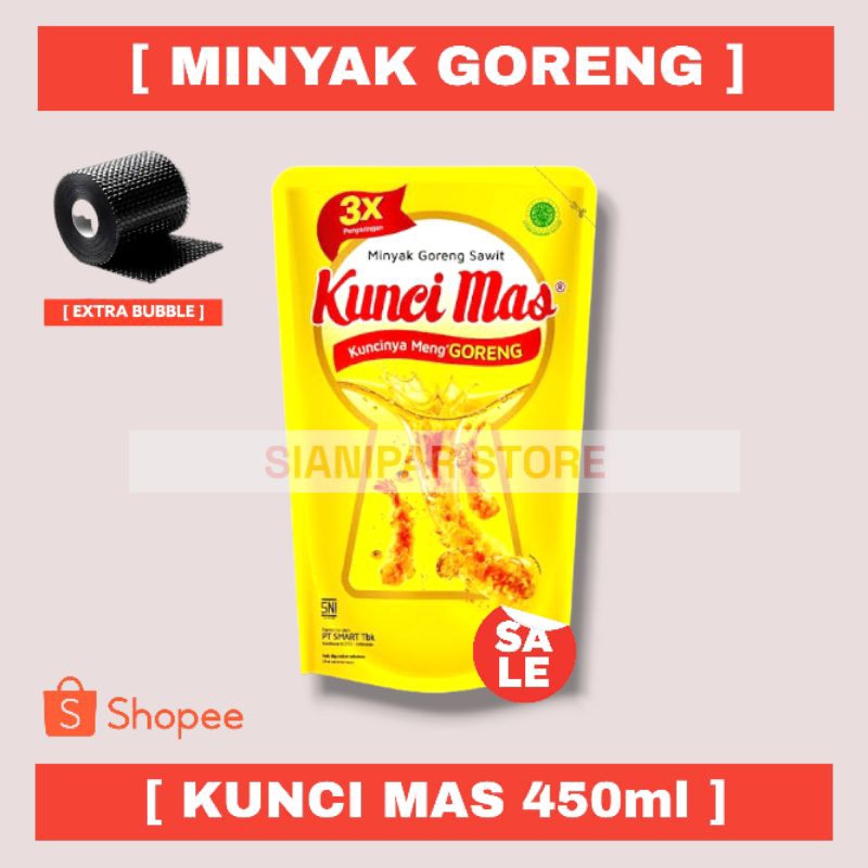 

KUNCI MAS Minyak Goreng Pouch 450ml