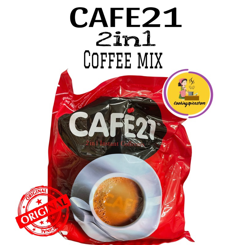 

CAFE21 coffee Instant 2in1 coffee mix / Coffemix 25 sachet