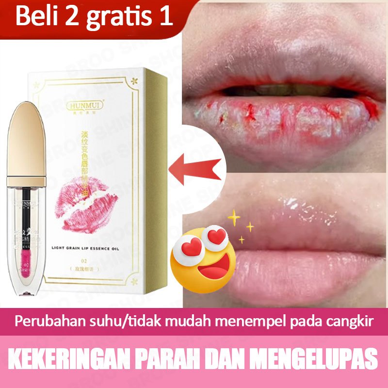 Bibir Pecah Dan Kering Lip Untuk Bibir Hitam Dan Kering Lip Oil Serum Lip Care Mencerahkan Bibir Pel