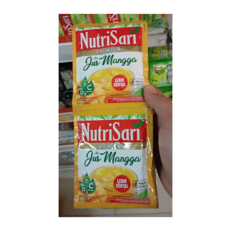 

NUTRISARI PREMIUM JUS MANGGA ISI 1 RENCENG