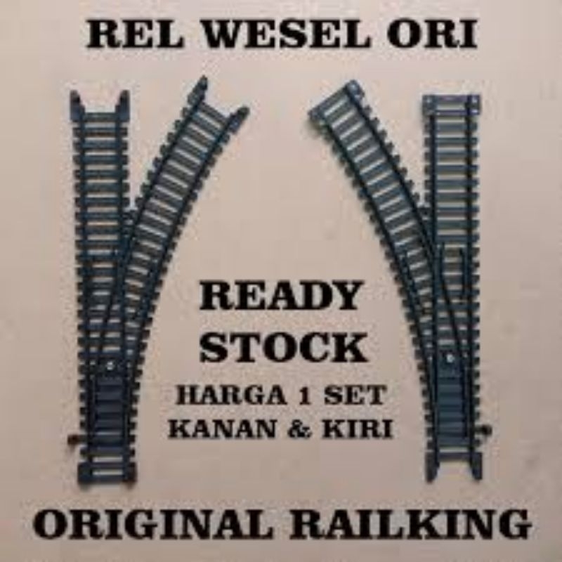 Rel wesel Kereta api railking