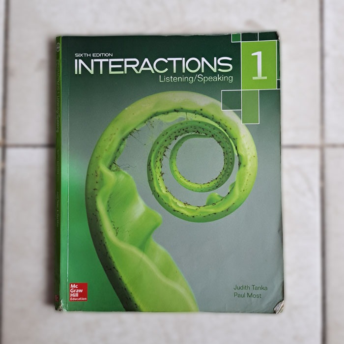 

Buku Bekas Interactions Listening / Speaking, Sixth Edition, Judith Tanka, Paul Most