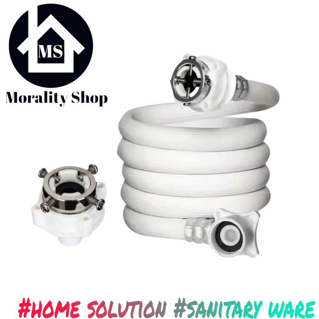 Selang untuk Pipa Mesin Cuci 150 cm Plastik - Selang Hose Flexible