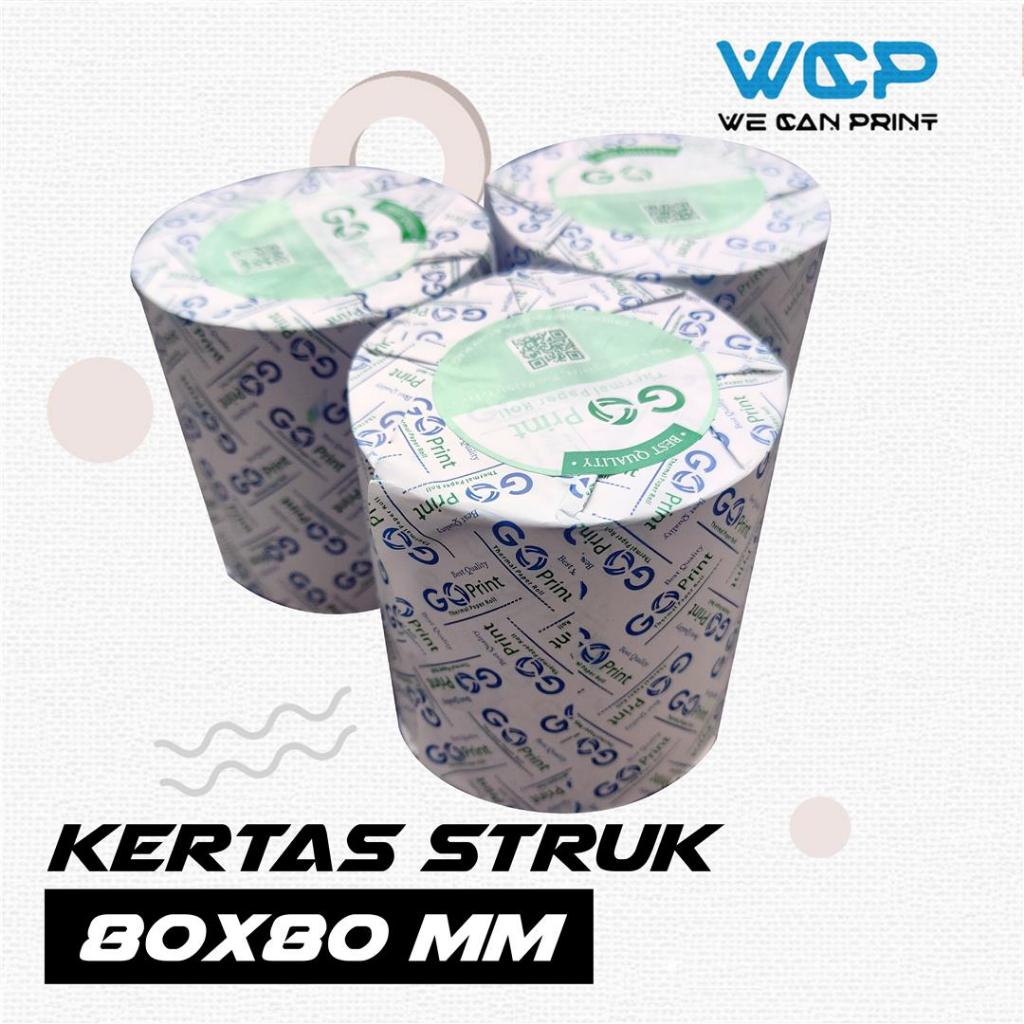 

Kertas Thermal Struk Kasir 80 x 80 Thermal Paper Roll 80x80 mm