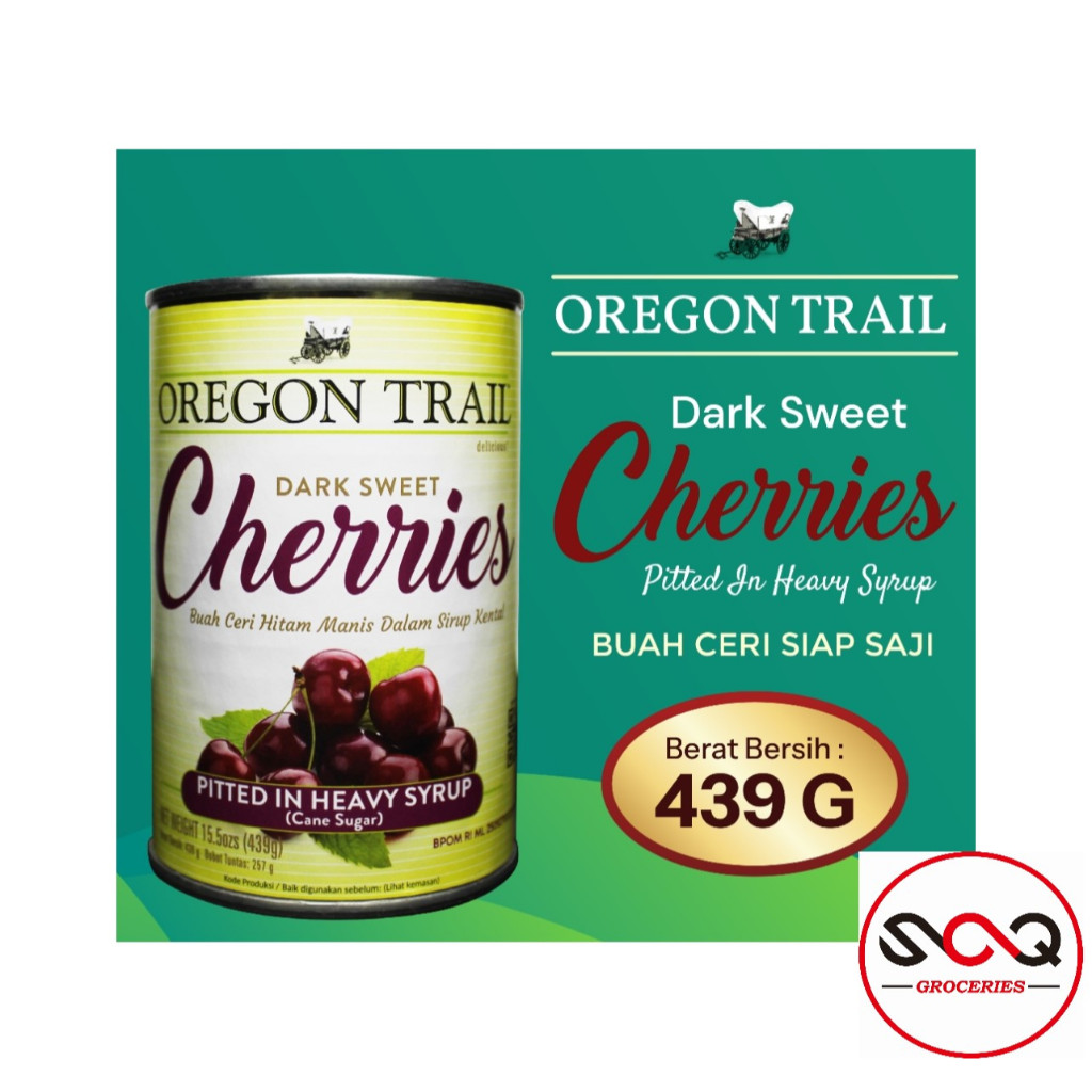 

Black Cherry Kaleng Oregon Trail 439 gr