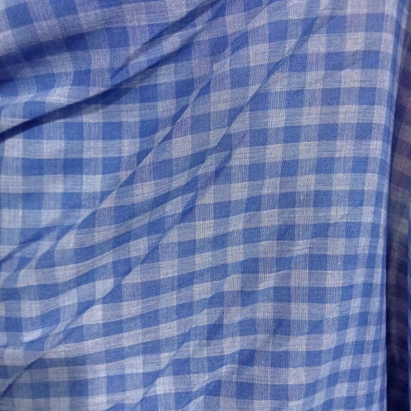 Kain - Kain Katun Motif Kotak Import - Kain Katun Paris Premium - Kain Meteran TA | Harga Per Seteng